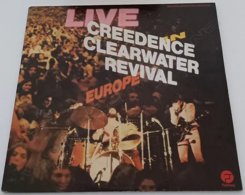 Creedence Clearwater Revival, Live In Europe, (Double Album) Image 1++